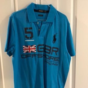 Polo Custom Fit Great Britain Outdoor Racing